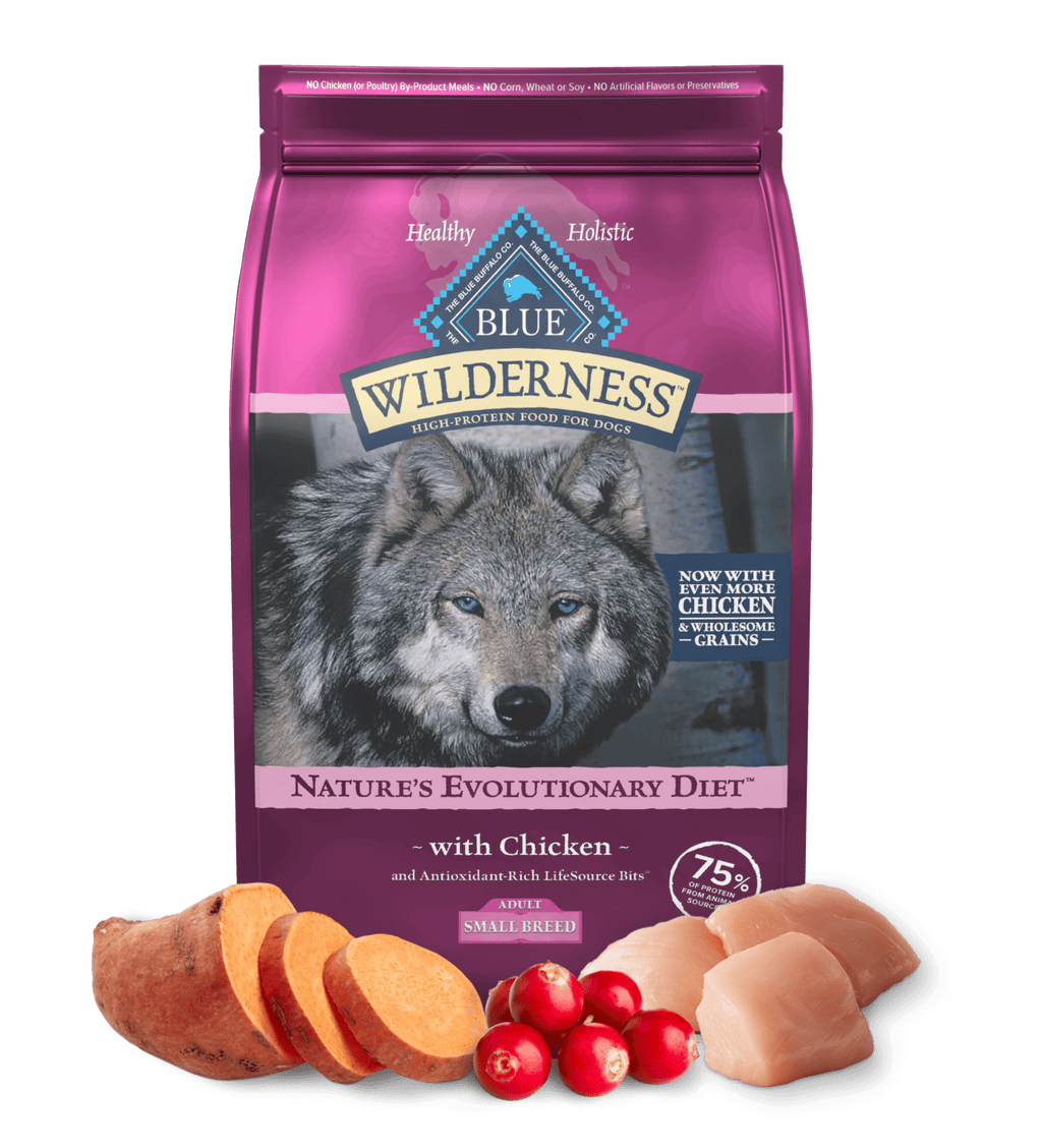 High-Protein Small Breed Dog Food with Deboned Chicken and Grains