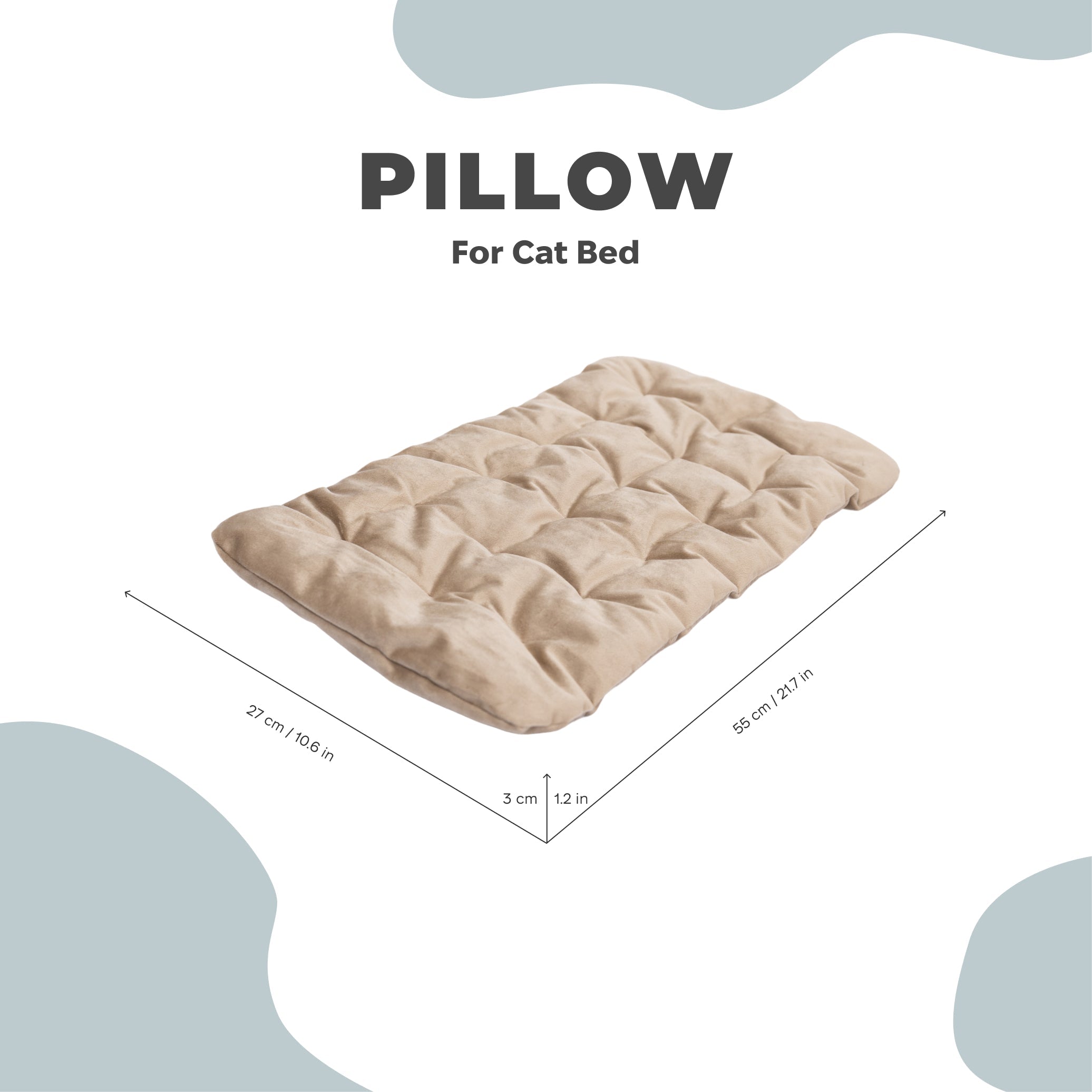Enjoy The Wood Cat Sleeping Pillow – Cozy Rest Spot for Cats