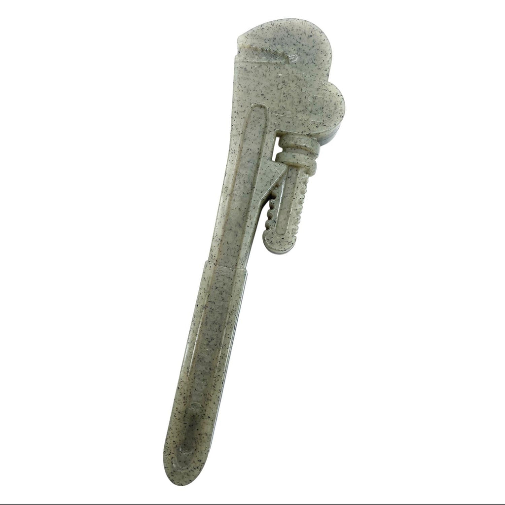 Pipe Wrench Nylon Dog Chew Toy – Durable Yellow Chew for All Dogs