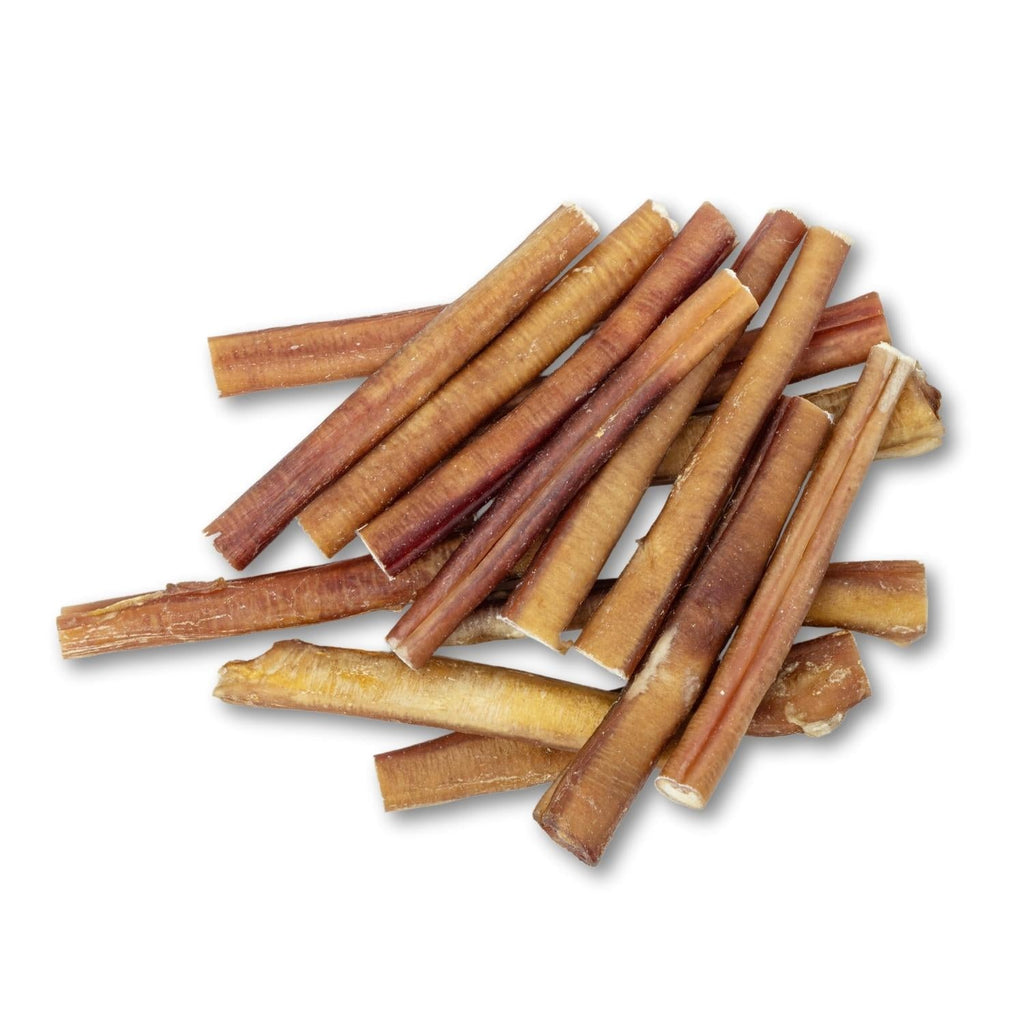6-Inch Thick Beef Bully Sticks for Dogs, Single Ingredient Chew