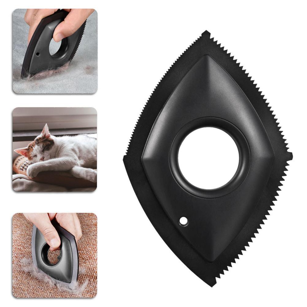 Reusable Pet Hair Remover with Four Cleaning Modes, Black