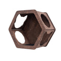 Hexagonal Cat Wall Shelves with Felt Pad – Modular, Customizable