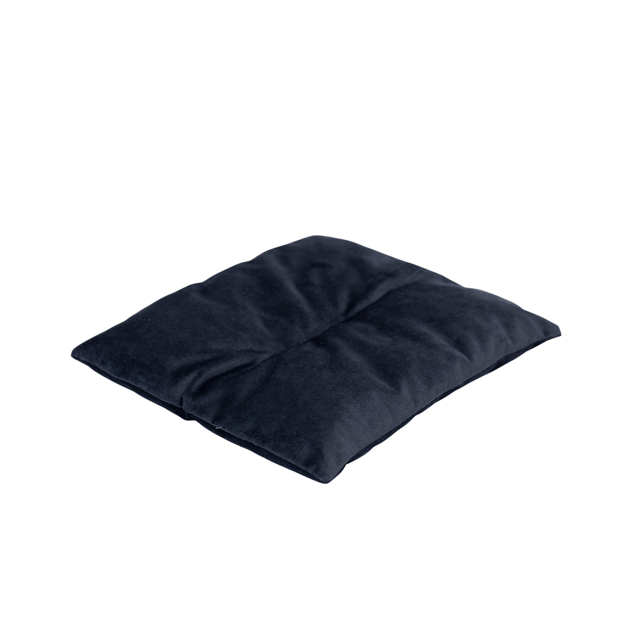 Cat Cushion Pillow in Black for Shelves or Standalone Use