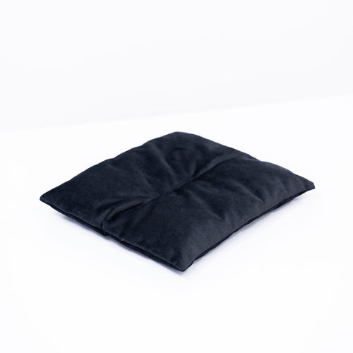 Cat Cushion Pillow in Black for Shelves or Standalone Use