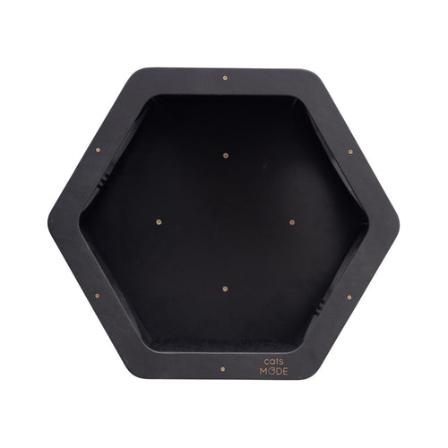 Wall-Mounted Cat Shelves – Honeycomb Design, Set of 1–3