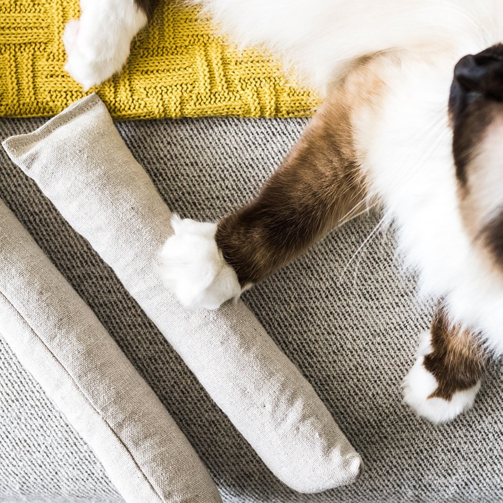 Boba & Vespa Hemp Cat Kicker Toy with Catnip