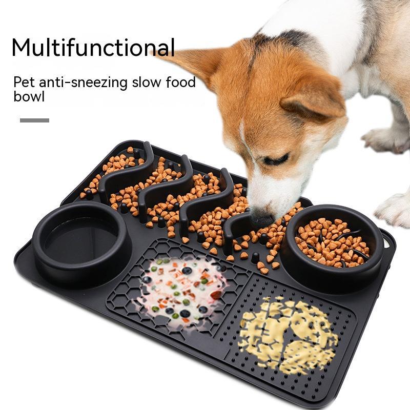 Silicone Slow Feeder Mat for Dogs and Puppies