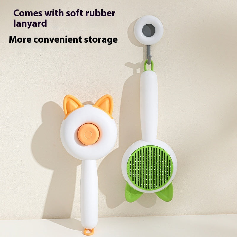 Cat Hair Removal Massage Comb – Ergonomic, Easy-Clean Design