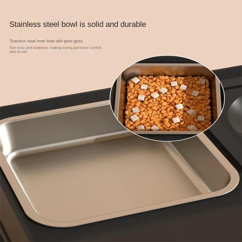 Adjustable Folding Pet Table for Dogs, Black or Gray