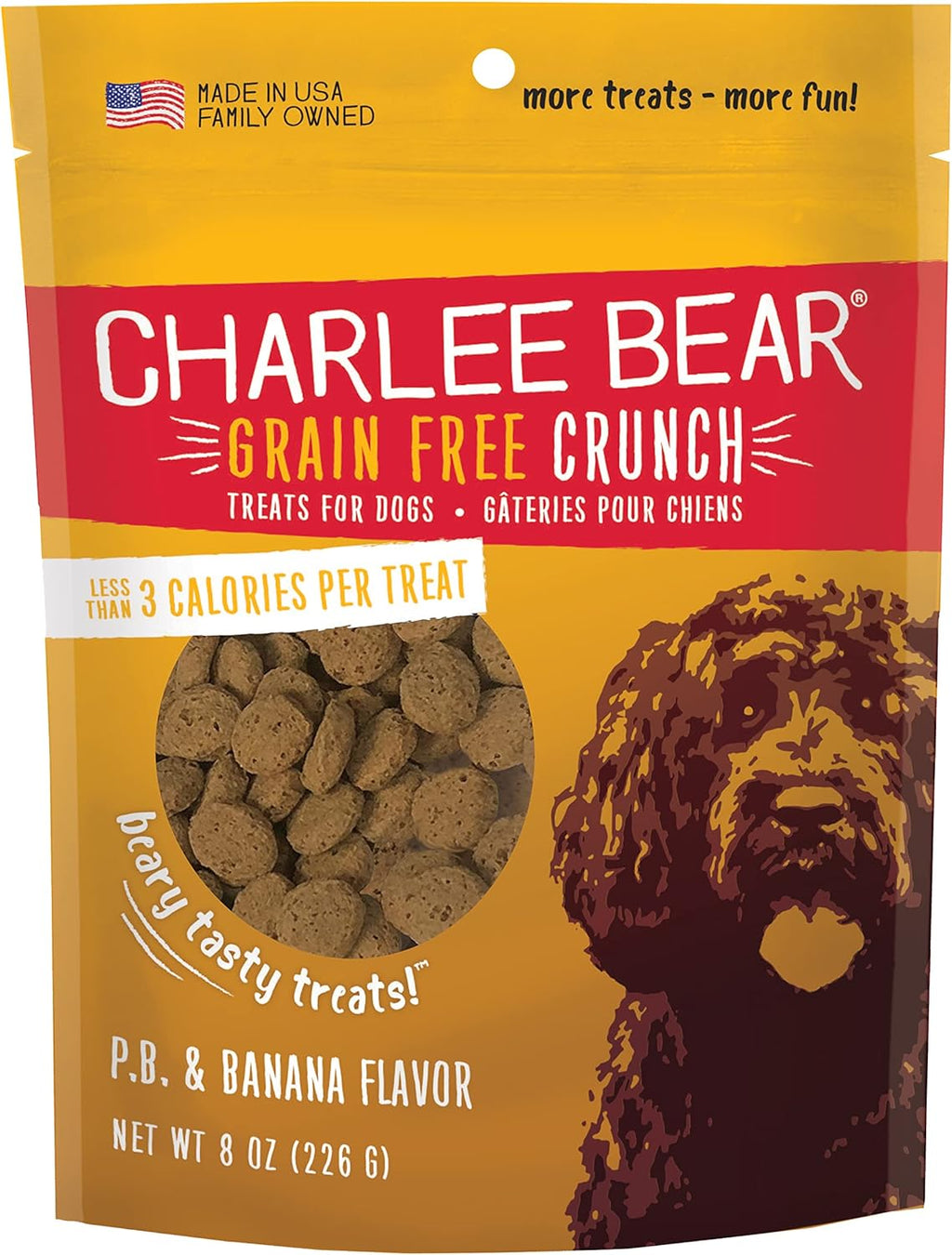 Grain-Free Peanut Butter Dog Treats – Made in USA