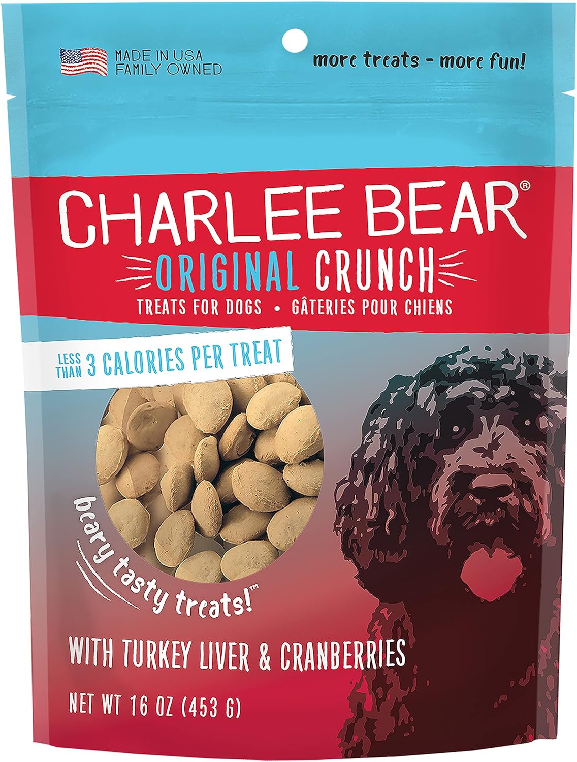 Grain-Free Dog Treats with Turkey Liver & Cranberries
