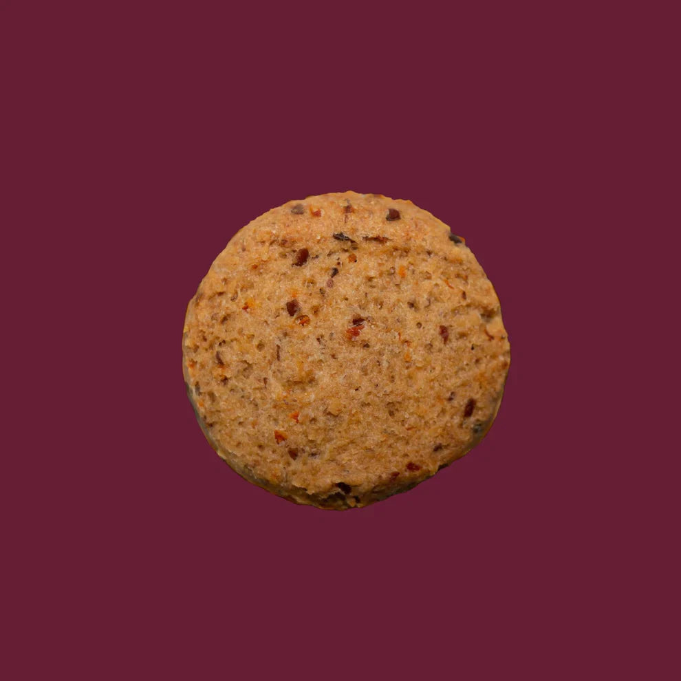 Apple & Carrot Crunchy Dog Treats, 3.5 oz Bag