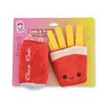 BFF Cola & Fries Plush Dog Toy Set with Squeakers