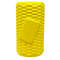 Corn on the Cob Rubber Dog Chew Toy and Treat Dispenser