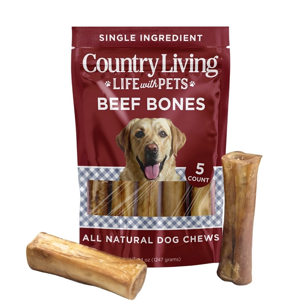 Beef Center Cut Bones 5"-6" Value Pack for Medium & Large Dogs
