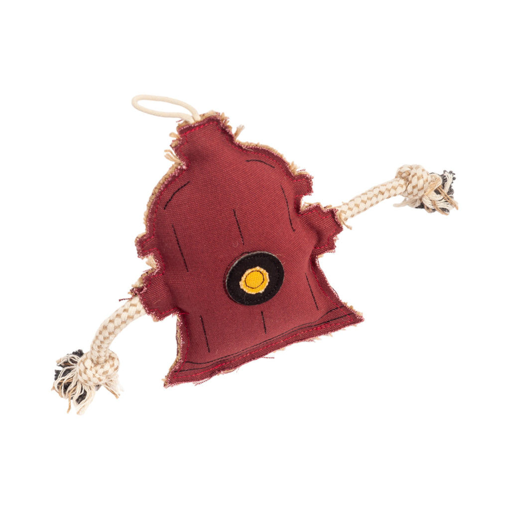 Fire Hydrant Canvas & Jute Dog Chew Toy for Small to Medium Dogs