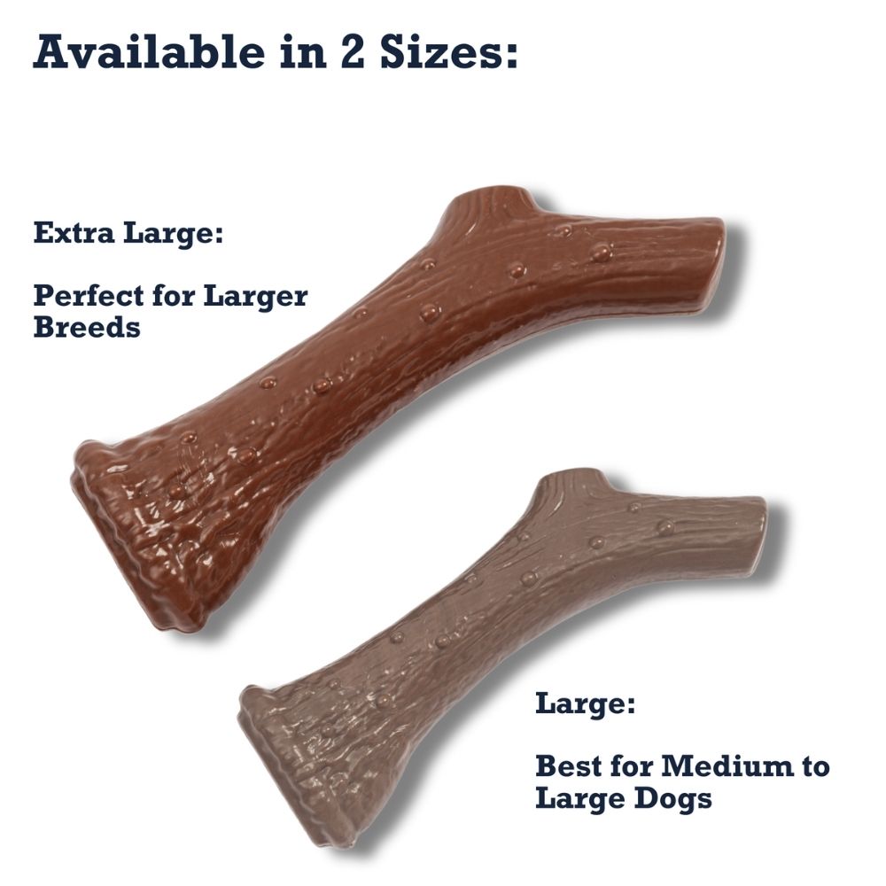 Nylon Antler Chew Toy with Chicken Flavor for Dogs