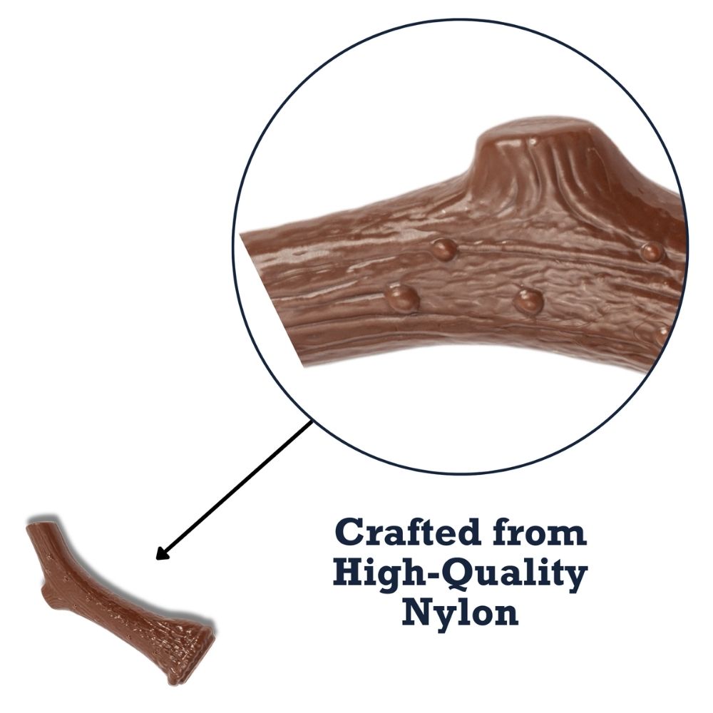 Nylon Antler Chew Toy with Chicken Flavor for Dogs