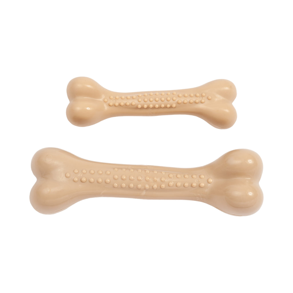 Nylon Chew Bone Toy for Strong Chewers, Chicken Flavor