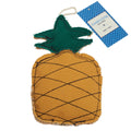 Pineapple-Shaped Jute & Canvas Chew Toy for Small to Medium Dogs