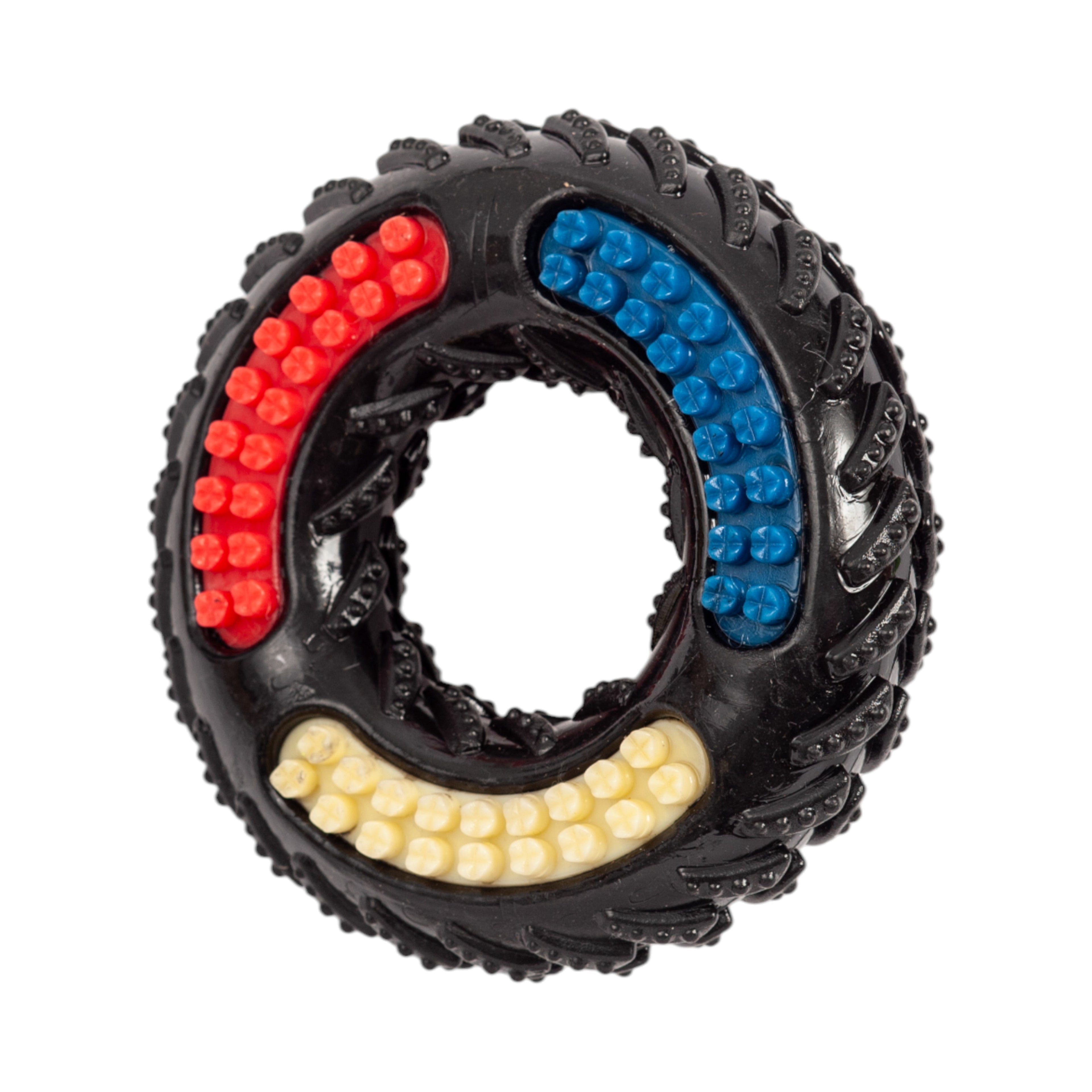 Tire of Fun Dog Chew Toy – Durable TPR for Gentle to Moderate Chewers