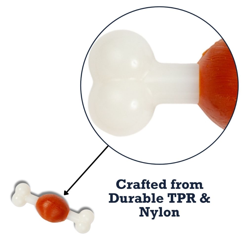 Country Living Bone Dog Chew Toy for Small and Medium Dogs
