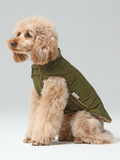 Reversible Dog Jacket with Polar Fleece Lining and Reflective Trim
