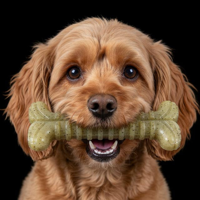 Tough Bone Nylon Chew Toy for Aggressive Chewers, 6-Inch