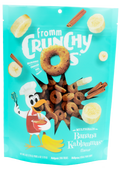 Banana Oatmeal Crunch Dog Treats with Cinnamon