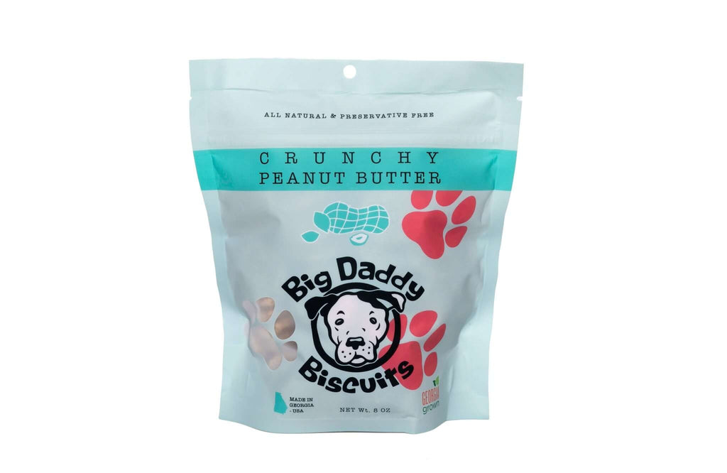 Crunchy Peanut Butter Dog Biscuits – All-Natural Ingredients