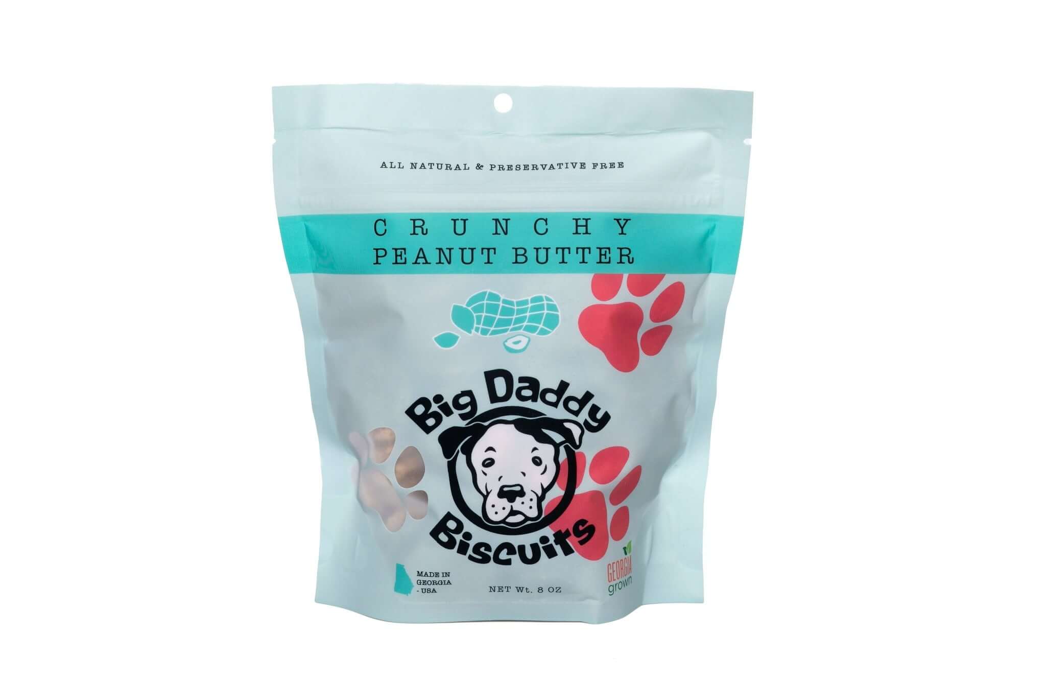 Crunchy Peanut Butter Dog Biscuits – All-Natural Ingredients