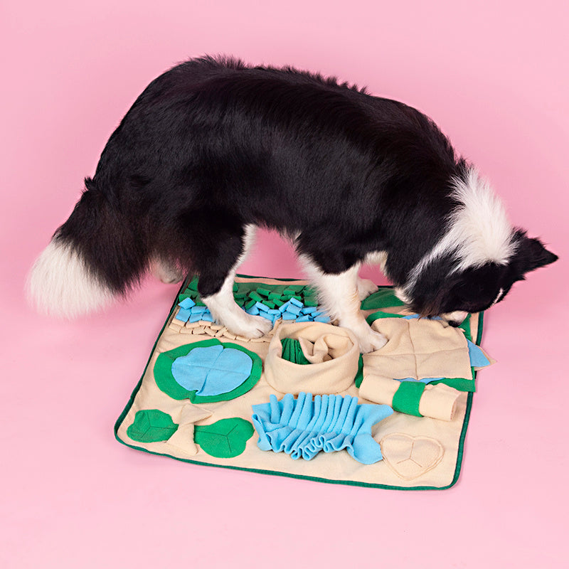 Dog Snuffle Mat, Polar Fleece, 60 x 60cm