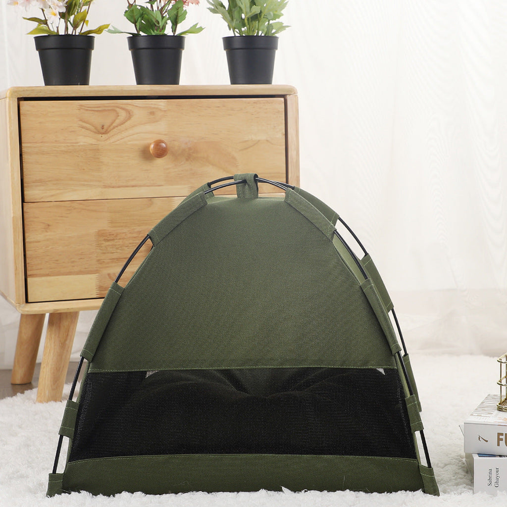 Cozy Cloth Pet Nest for Small Cats and Dogs, Machine Washable