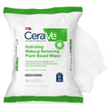 CeraVe Hydrating Makeup Remover Wipes for Sensitive Skin, 25 Pack
