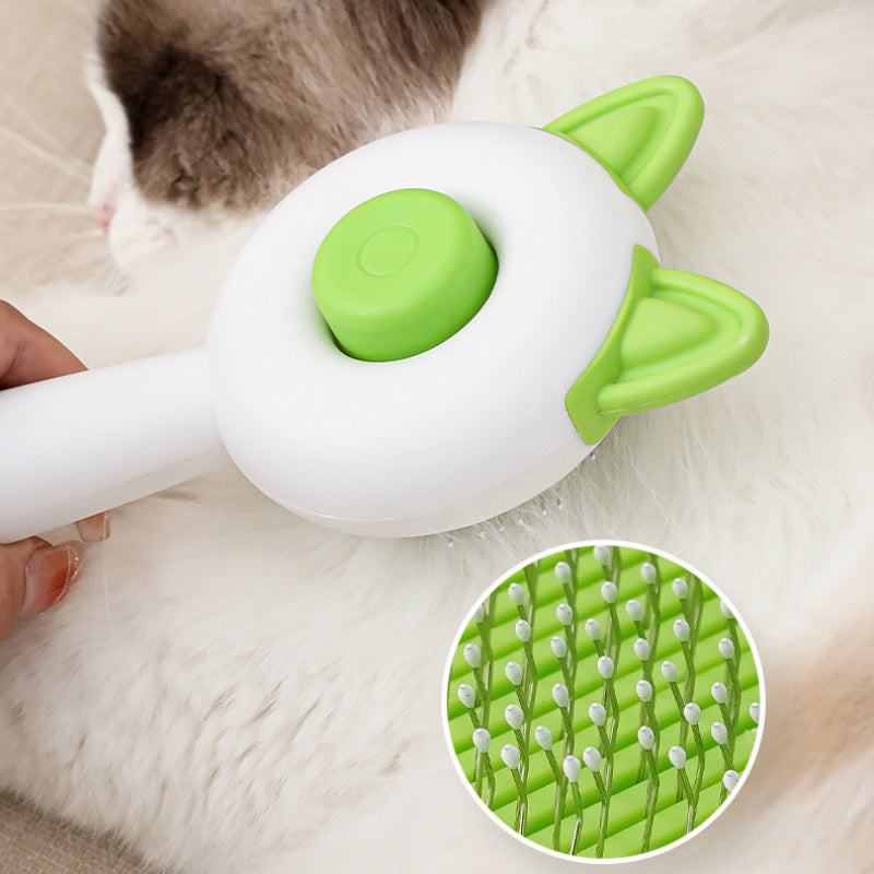Cat Hair Removal Massage Comb – Ergonomic, Easy-Clean Design