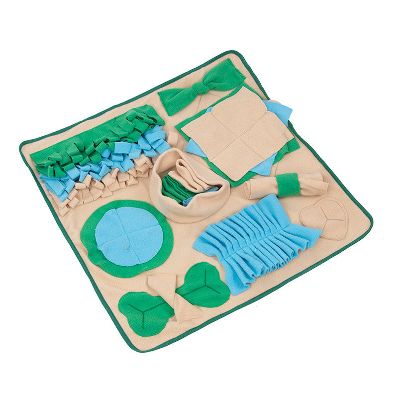 Dog Snuffle Mat, Polar Fleece, 60 x 60cm