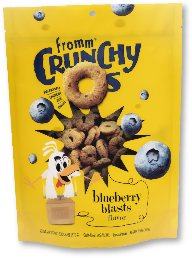 Chicken & Blueberry Crunchy Dog Treats