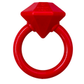 Diamond Ring Durable Nylon Teething Ring for Puppies up to 45 lbs