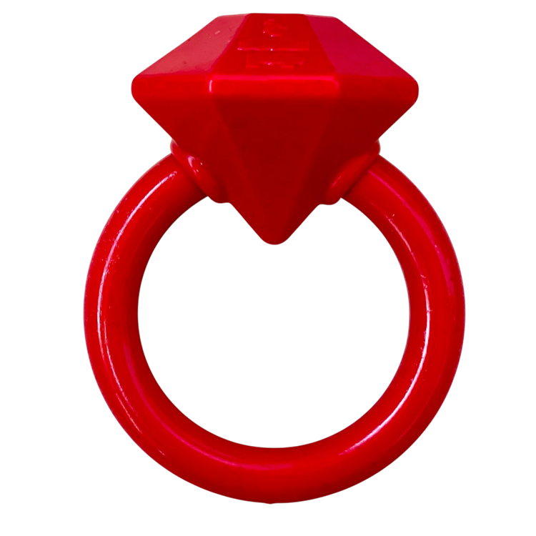 Diamond Ring Durable Nylon Teething Ring for Puppies up to 45 lbs