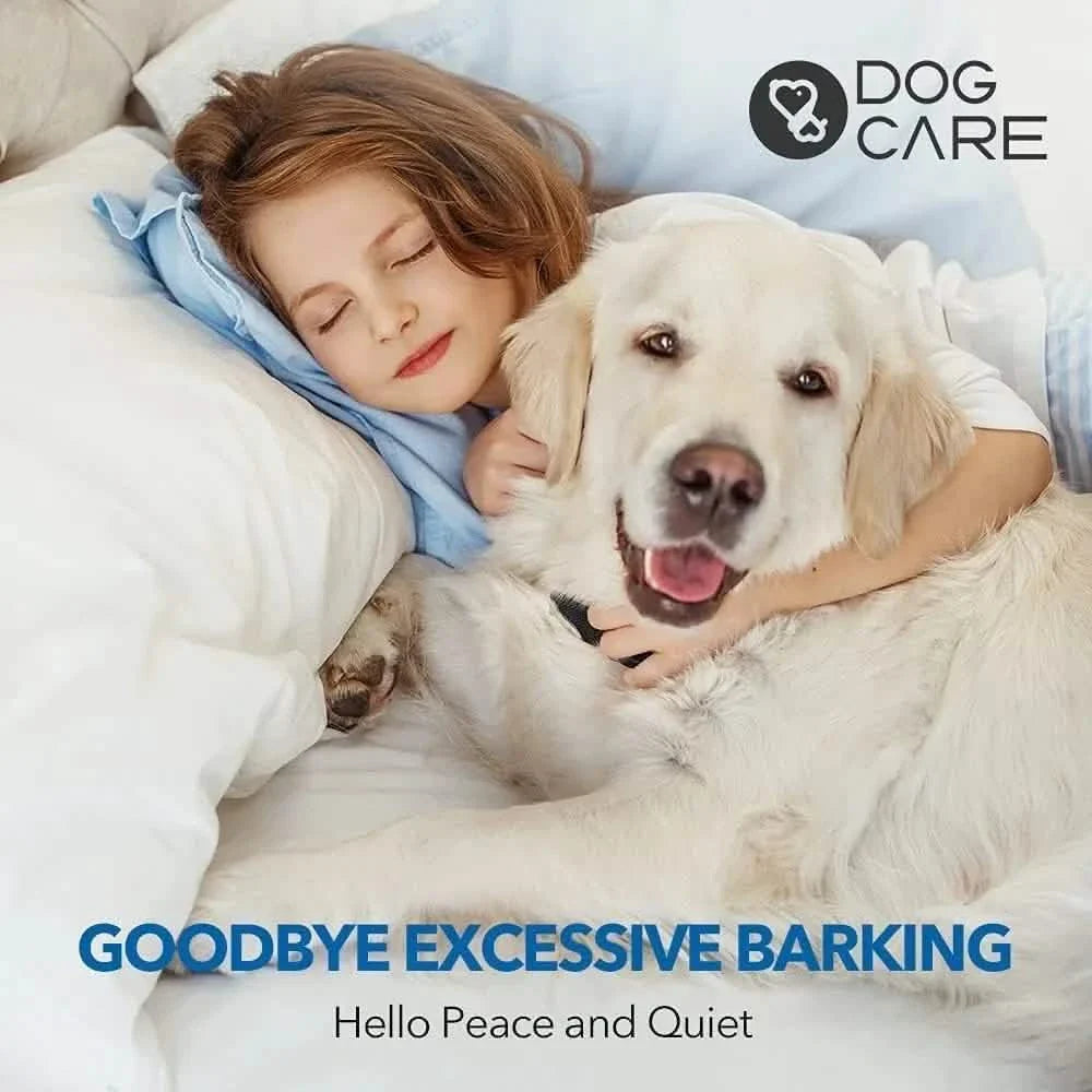 Rechargeable Dog Bark Collar with Vibration and Adjustable Sensitivity