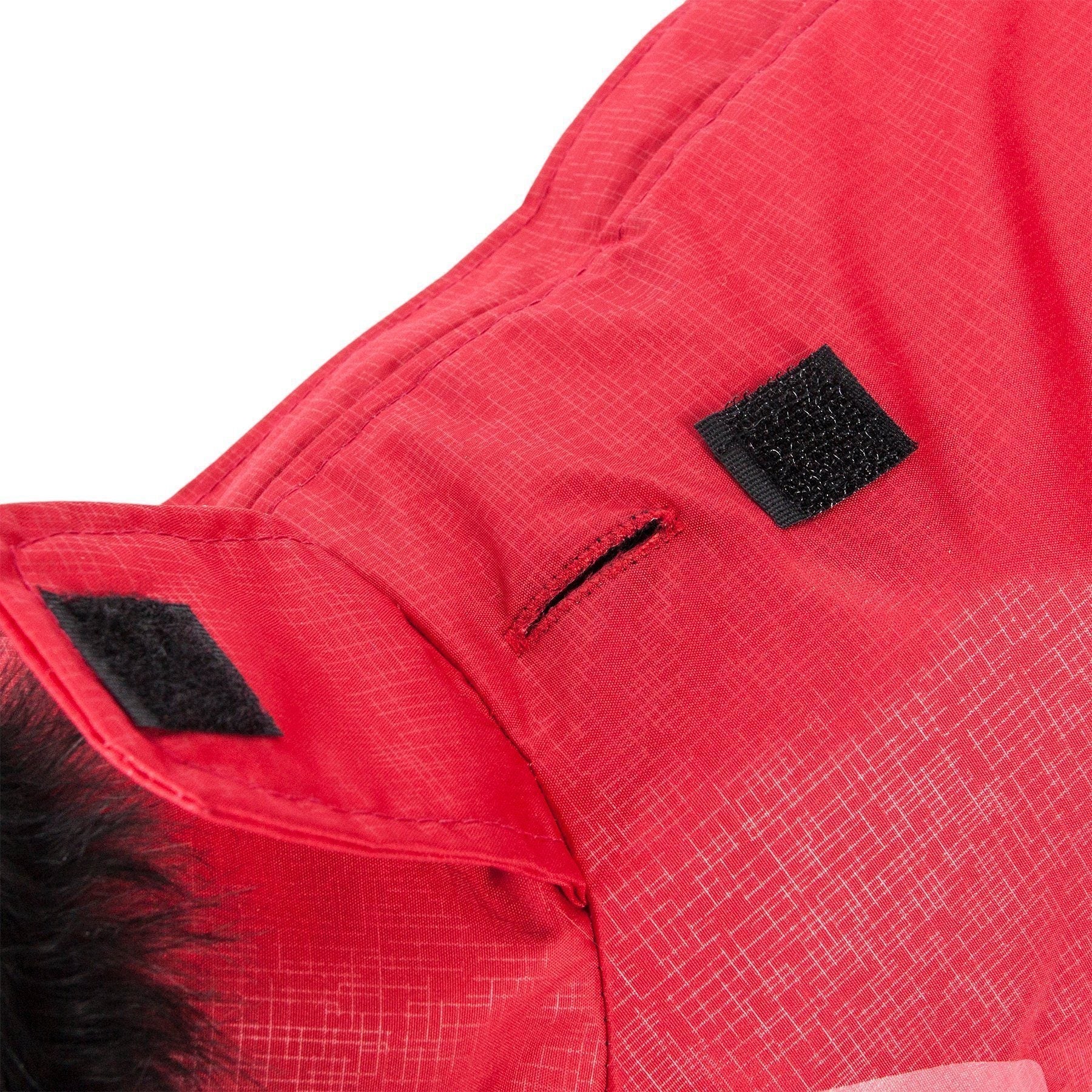 Adjustable Dog Jacket with Double-Waterproof Shell and Reflective Trim