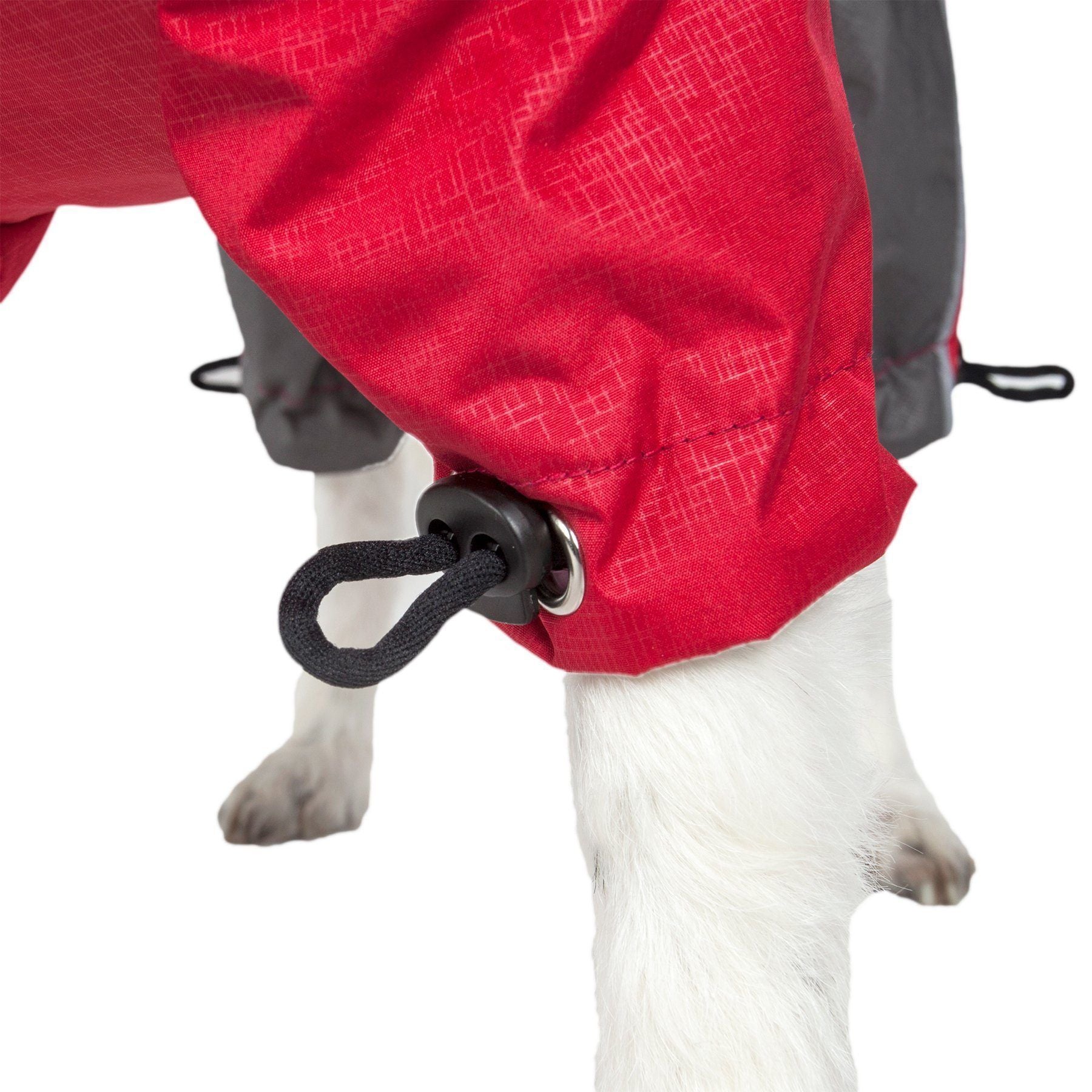 Adjustable Dog Jacket with Double-Waterproof Shell and Reflective Trim