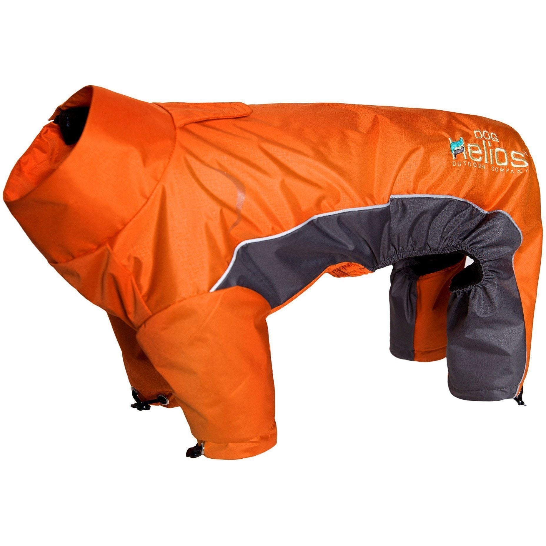 Adjustable Dog Jacket with Double-Waterproof Shell and Reflective Trim