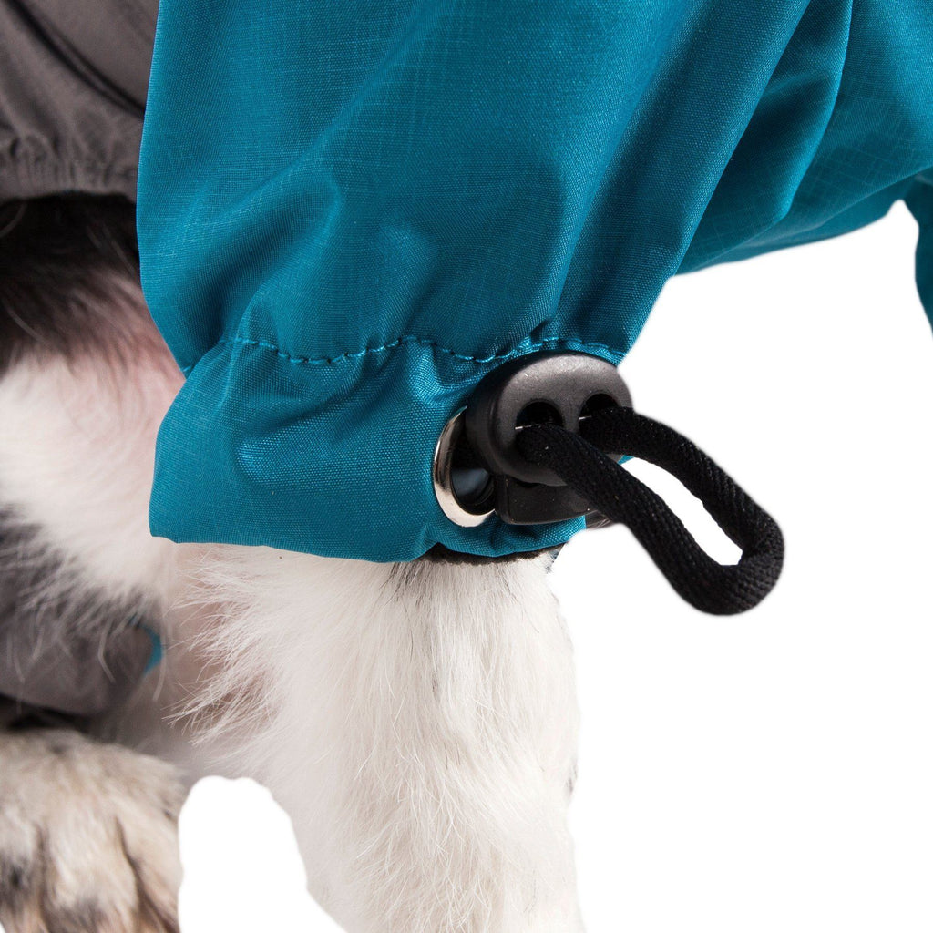 Adjustable Dog Jacket with Double-Waterproof Shell and Reflective Trim