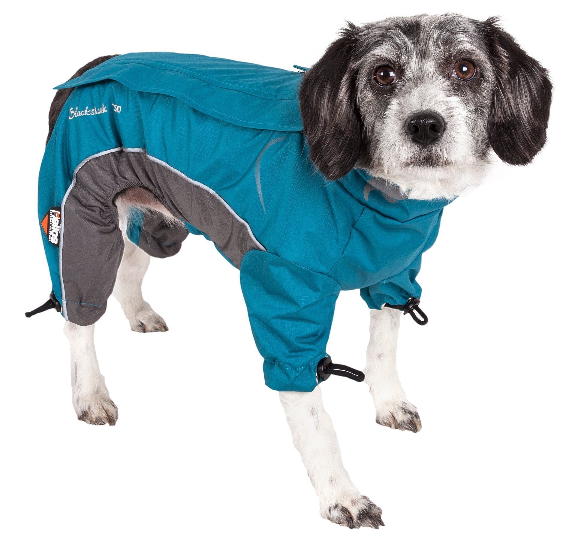 Adjustable Dog Jacket with Double-Waterproof Shell and Reflective Trim