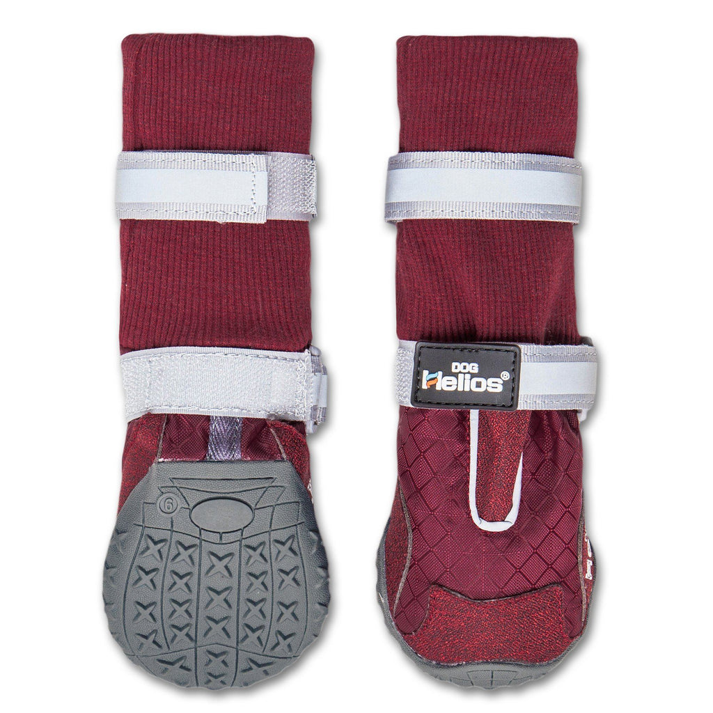 Dog Helios 'Traverse' Premium Grip High-Ankle Outdoor Dog Boots - Set Of 4