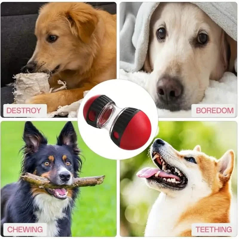 Dog Puzzle Toy with Adjustable Treat Dispenser, ABS Material