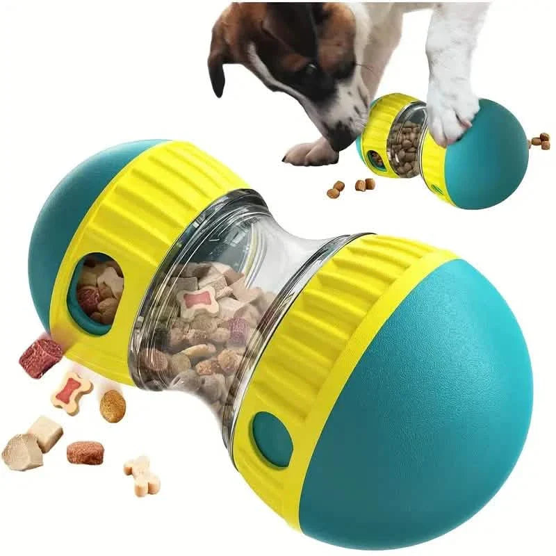 Dog Puzzle Toy with Adjustable Treat Dispenser, ABS Material