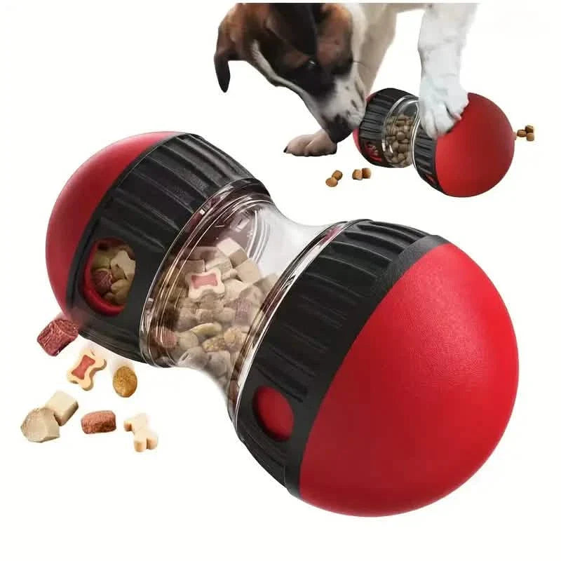 Dog Puzzle Toy with Adjustable Treat Dispenser, ABS Material