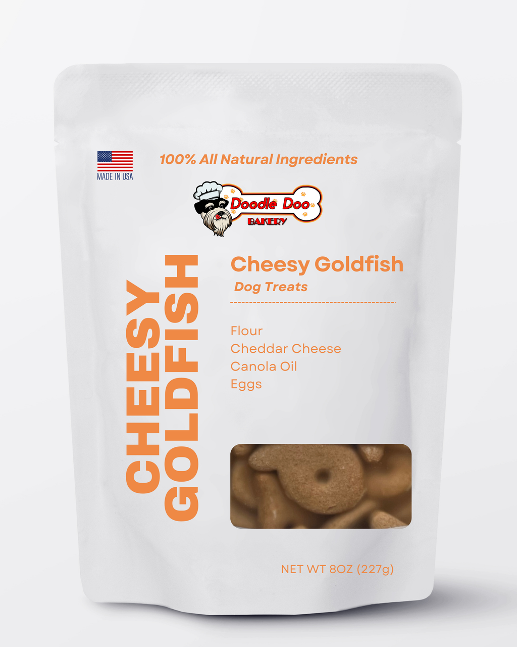 Cheesy Goldfish Dog Treats – Oven-Baked, Crunchy Bites